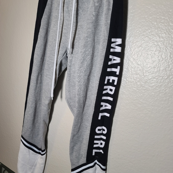 Material girl high waisted color block joggers - Picture 3 of 5